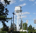 Hubbard Oregon watertower